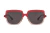 GAFAS LOREN BICOLOR ROJAS Y NEGRO