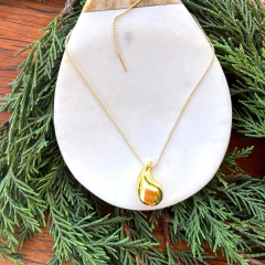 COLLAR GERAL CADENA GOTA DORADA - comprar online