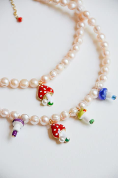 COLLAR GERAL PERLAS DE RIO MUSHROOM SALAD en internet