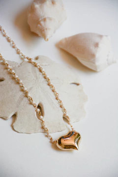 COLLAR GERAL CORAZON CRISTALES - ANA ALSOGARAY