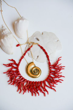 COLLAR GERAL CARACOL CADENA - comprar online