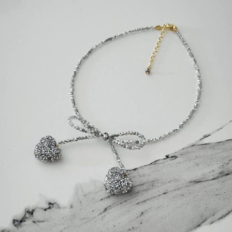 COLLAR GERAL AMARENA SILVER