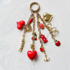 COLGANTE BAG CHARM SWEET HEARTS - tienda online