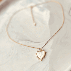 COLLAR GERAL CORAZON DESTELLOS - ANA ALSOGARAY