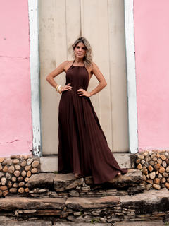 Vestido Plissado na internet