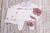 SAÍDA DE MATERNIDADE ANA - BRANCA ROSA/ROSÉ (3 PEÇAS)