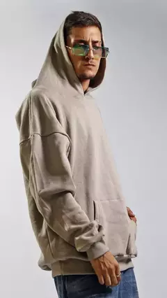 Buzo Oversize Beige - comprar online