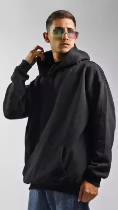 Buzo Oversize Negro - comprar online