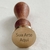 Sinete Personalizado 30mm para lacres de cera e chocolate