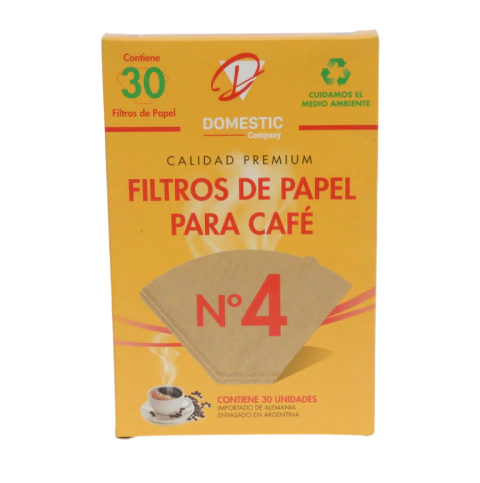 Filtro de papel N°4