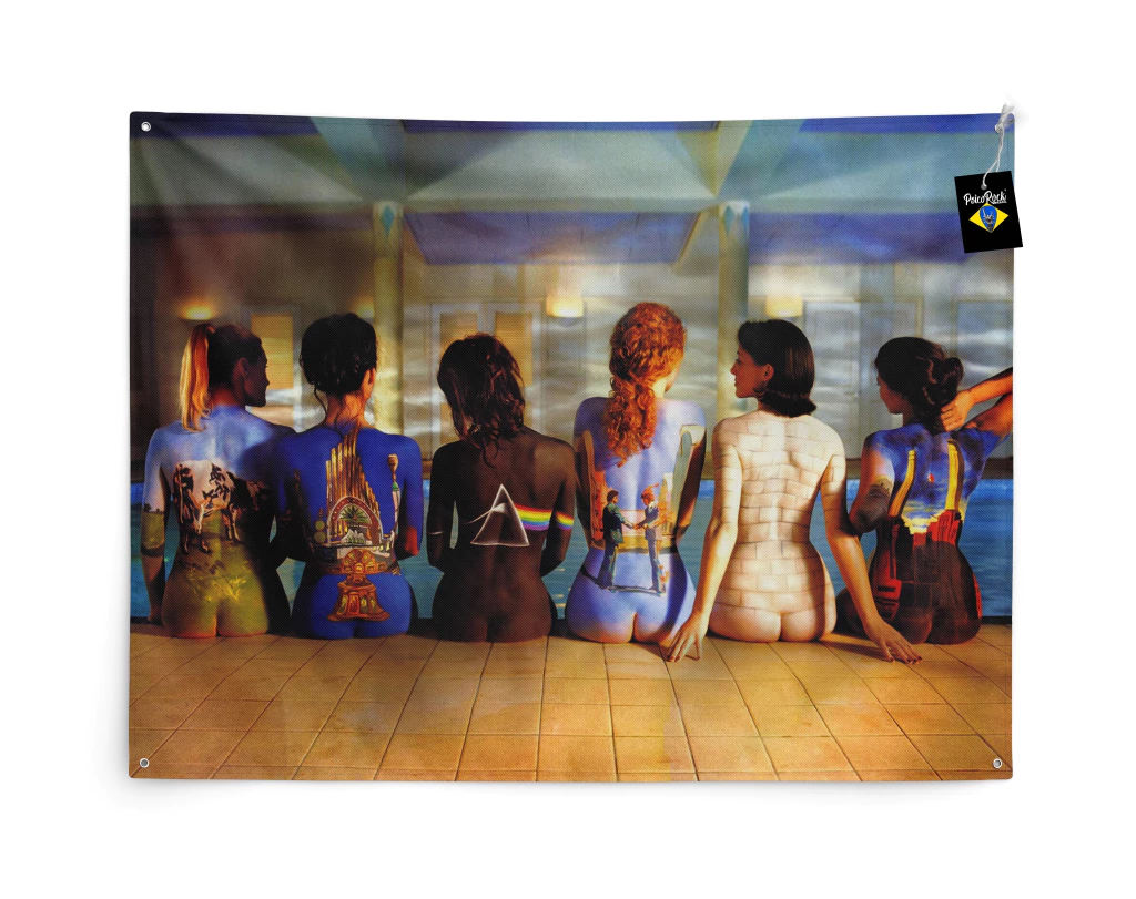 Bandeira grande Pink Floyd back catalogue mulheres