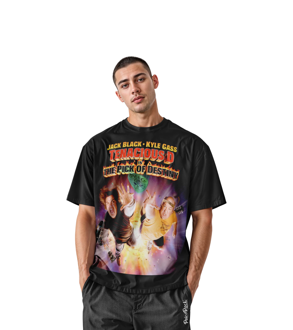 Camiseta Camisa Jack Black Tenacious D Uma Dupla Infernal