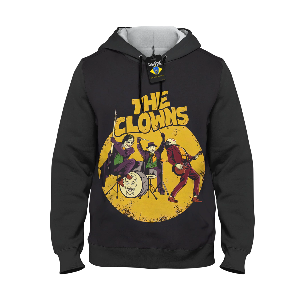 Blusa Frio Unissex the clowns rock band