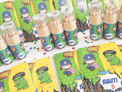 Kit Pedro (tubo de lápices + libro para colorear) - comprar online