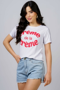 Imagem do Tshirt - Creme de La Creme