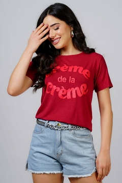 Tshirt - Creme de La Creme - comprar online