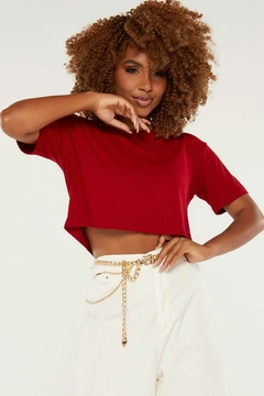 Cropped "Liso" (Marsala)
