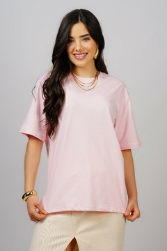Maxi Tshirt (Rosa bebê) - comprar online