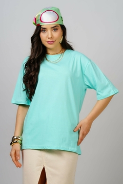 Maxi Tshirt (Verde bebê) - comprar online