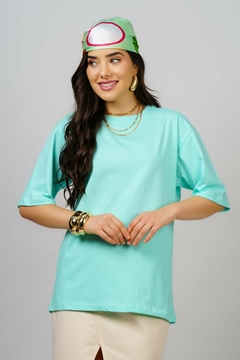 Maxi Tshirt (Verde bebê) na internet