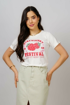 Tshirt - Strawberry Festival na internet
