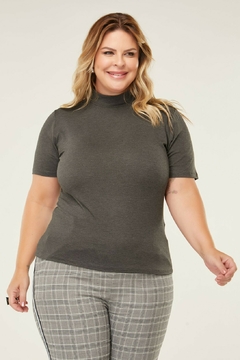Gola Alta "Plus Size" (Grafite) - comprar online