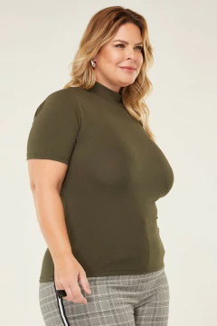 Gola Alta "Plus Size" (Verde Militar) - G&B Bros