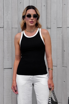 Regata Ribana bicolor (Preto & Off White)