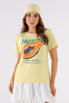 Tshirt - Papaya - loja online