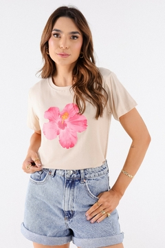 Imagem do Tshirt - Hibisco