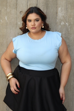 Ombreira "Plus Size" (Azul bebê)