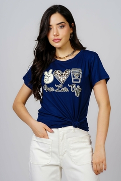 Imagem do Tshirt - Peace Love Coffee