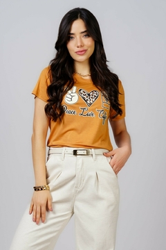 Imagem do Tshirt - Peace Love Coffee