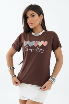 Tshirt - Choose Happy - comprar online