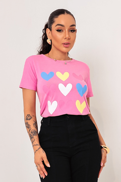 Tshirt - Corações (Candy)