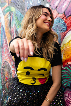Tshirt - Emoji Beijinho - G&B Bros