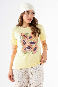 Tshirt - Fruta de Papaya - loja online