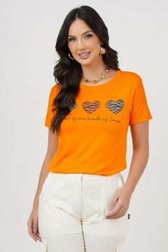 Tshirt - Made of love - loja online