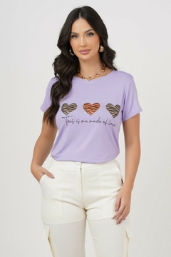 Imagem do Tshirt - Made of love
