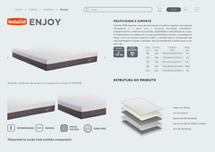 Colchão Inducol Enjoy Bed in a Box - Tamanho Solteiro na internet