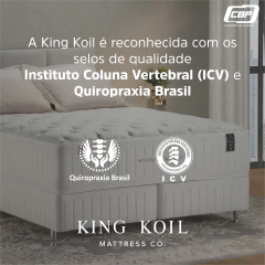 Colchão King Koil Embrace - Tamanho King - comprar online