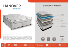 Colchão Inducol Hanover Tamanho Solteiro na internet