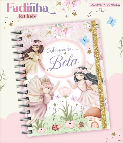 Caderneta de vacinação Fadinha