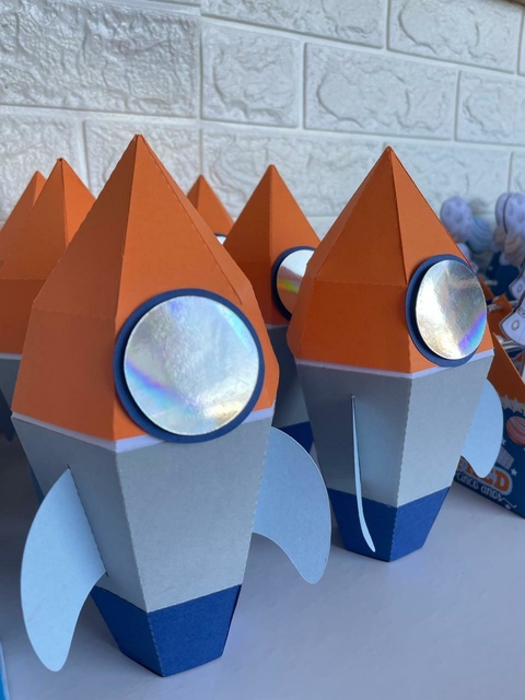 Caixa Foguete - 6 unidades