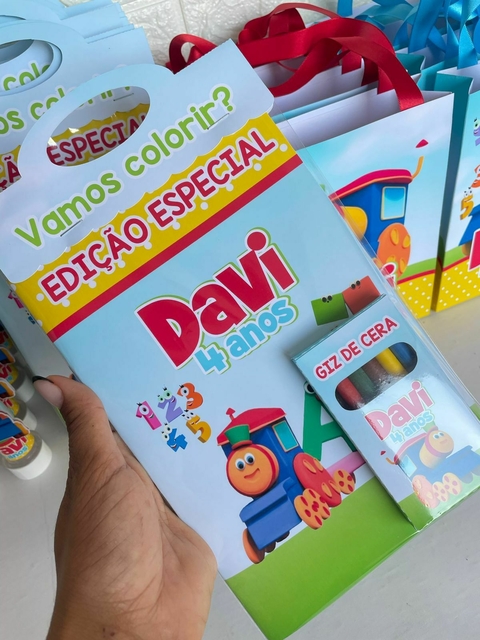 Livrinho de colorir personalizado 10 un