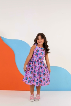 VESTIDO STITCH LILÁS na internet