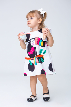 VESTIDO CRISTAL BABY TUCANO (ACOMPANHA A CALCINHA) - comprar online