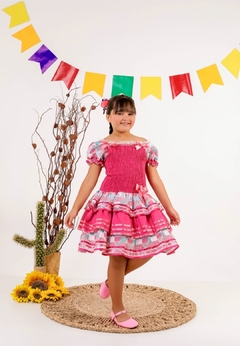 VESTIDO JUNINO PINK