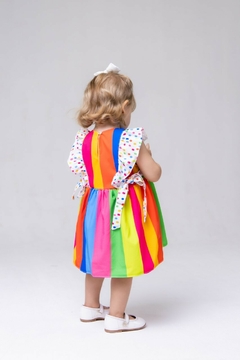 VESTIDO MASHA BABY COLOR LISTRADO - comprar online