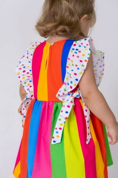 VESTIDO MASHA BABY COLOR LISTRADO na internet